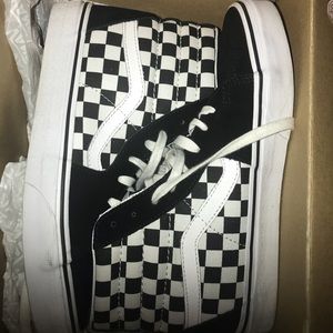 Vans Sk8 Hi Checkered